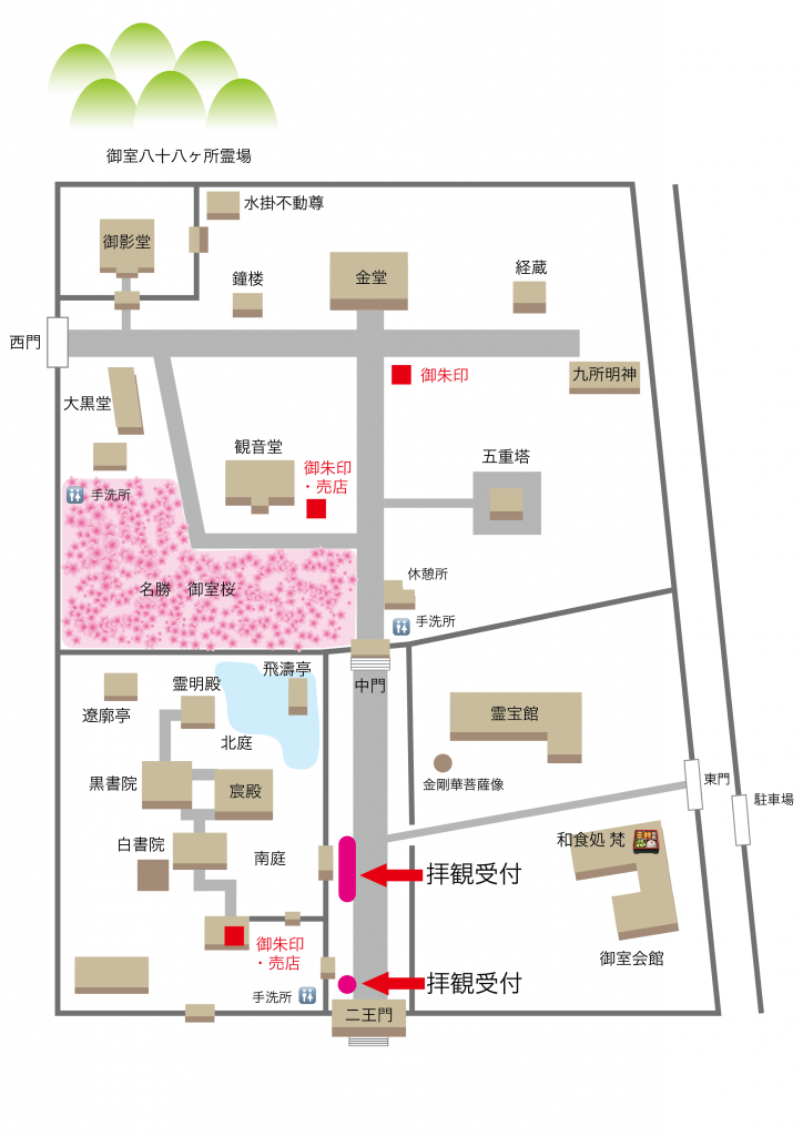 寺院配置図 – 伽藍配置 – CEVOX